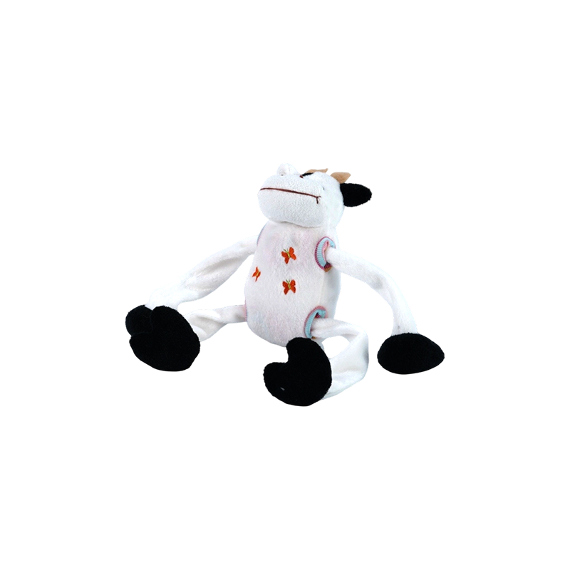 STA0876-1 シェイキングファーム 5スタイルぬいぐるみ – 牛、カエル、アヒル、犬、豚