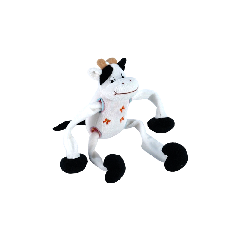 STA0876-1 シェイキングファーム 5スタイルぬいぐるみ – 牛、カエル、アヒル、犬、豚