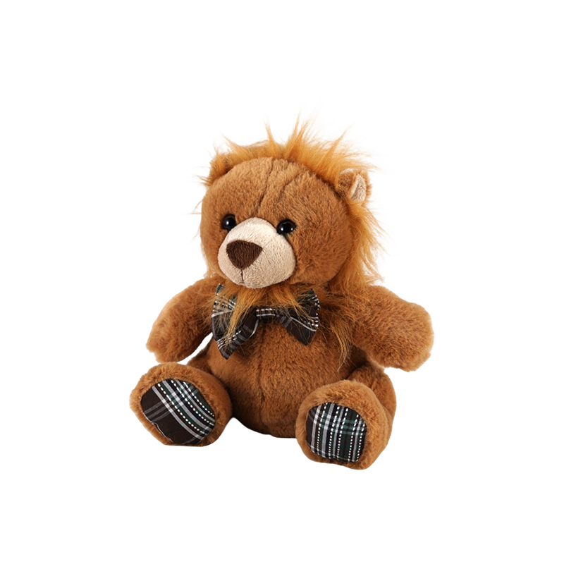 STA01314-3 フォレスト キングダム シリーズぬいぐるみ (4 標準スタイル）– ゾウ、ライオン、パンダ、ヒグマ