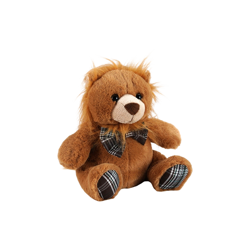 STA01314-3 フォレスト キングダム シリーズぬいぐるみ (4 標準スタイル）– ゾウ、ライオン、パンダ、ヒグマ