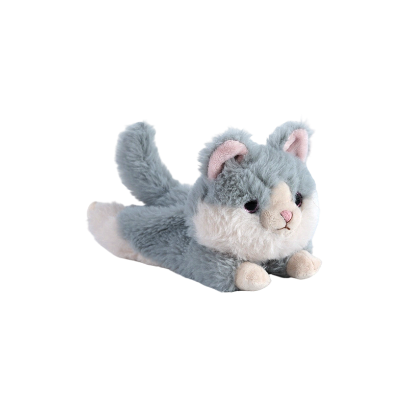 STA02030 横たわるポーズソフトアニマルシリーズぬいぐるみ – 犬、猫、羊、ウサギ