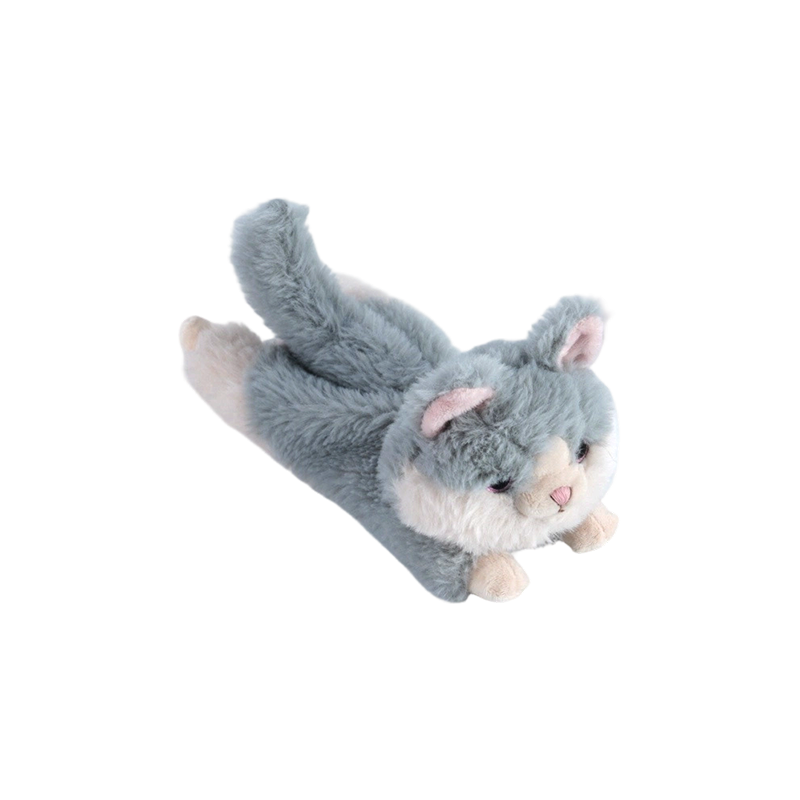 STA02030 横たわるポーズソフトアニマルシリーズぬいぐるみ – 犬、猫、羊、ウサギ