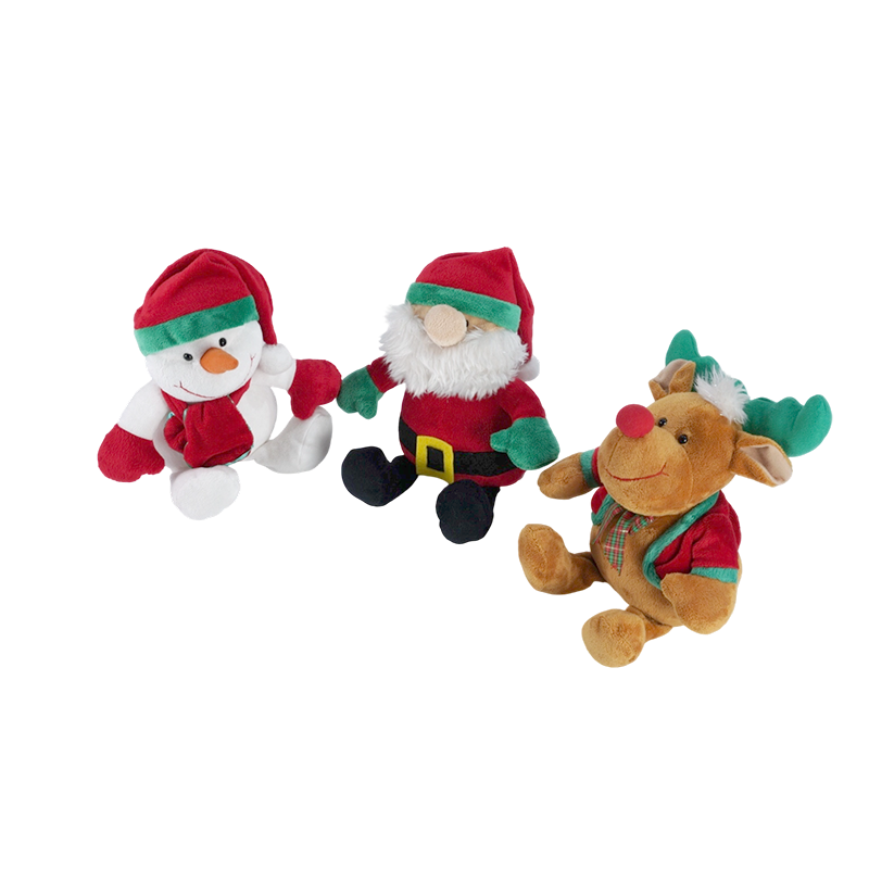 STA01177-1 ミディアムクラシッククリスマスぬいぐるみトリオ