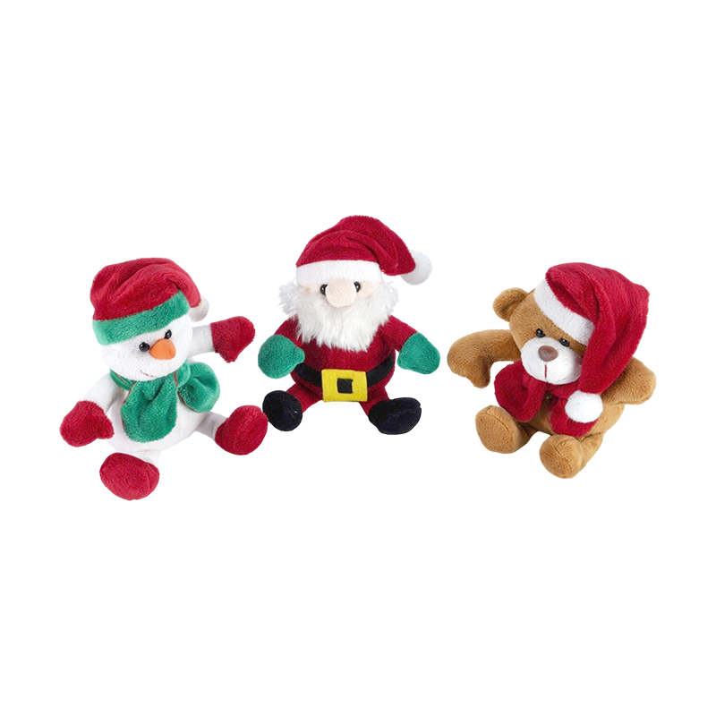 STA01177-2 小さなクラシッククリスマスぬいぐるみトリオ