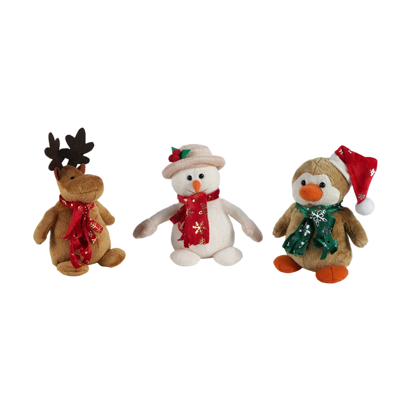 STA0402 シッティングクリスマスぬいぐるみコレクション