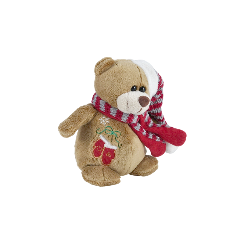 STA01134 クリスマスベアぬいぐるみコレクション(座り姿 5.5インチ）