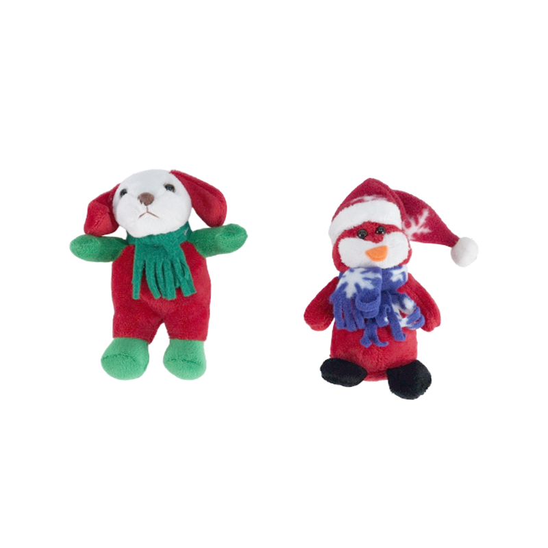 STA0051 クリスマス動物ぬいぐるみオーナメントコレクション